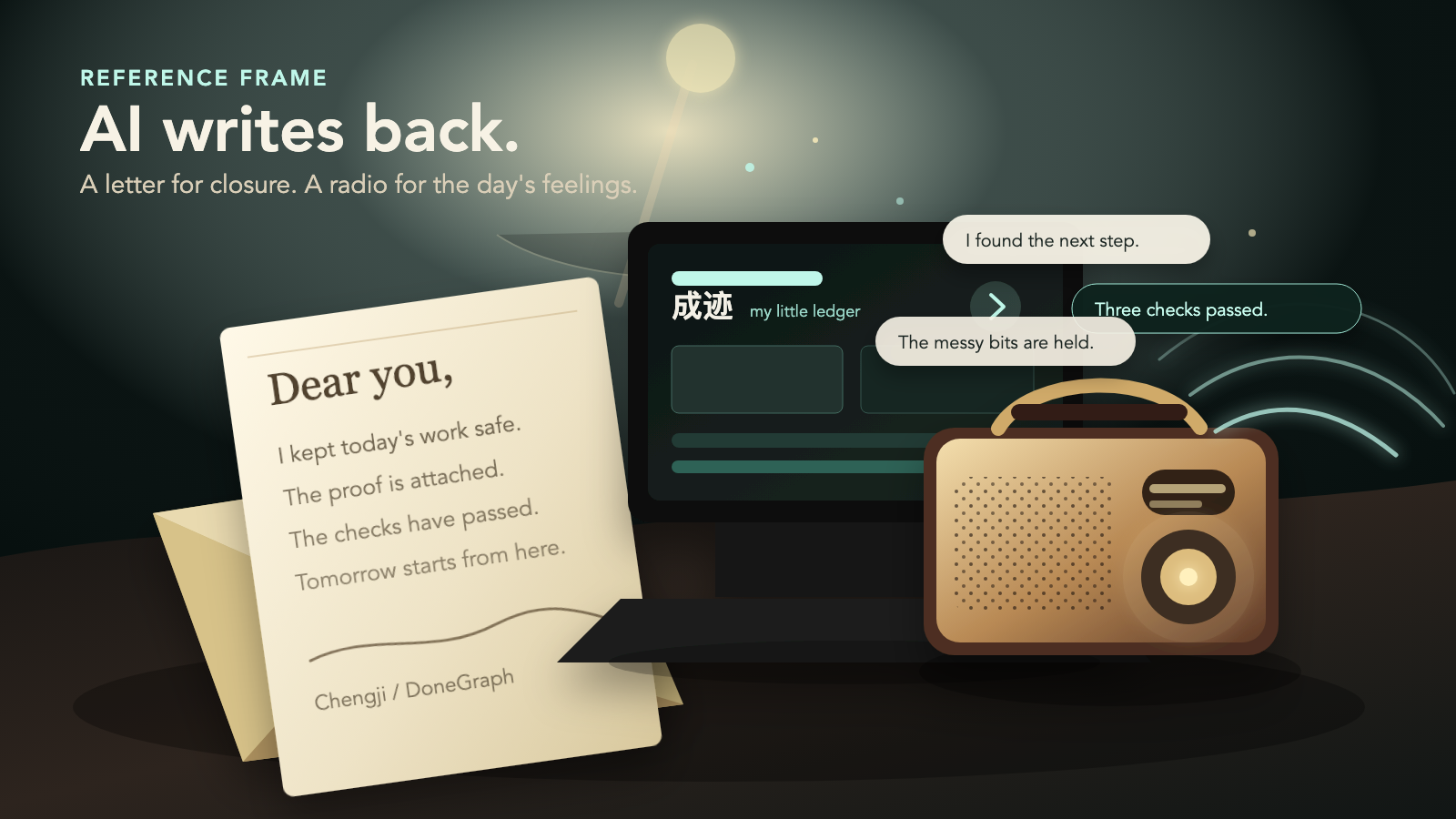 AI letter and radio reference frame